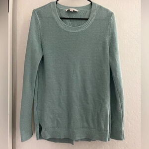 LOFT Women's Mint Crew Neck Sweater